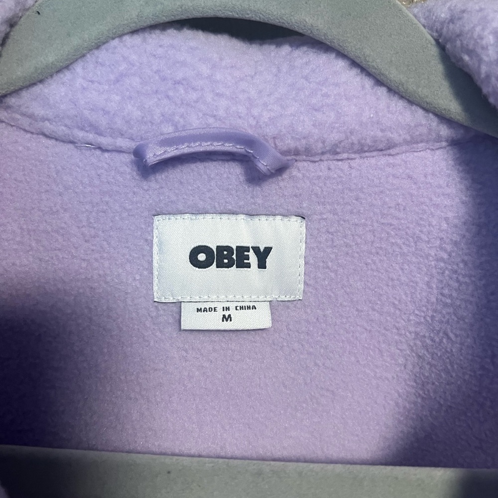 Obey Melanie Jacket Women's Lavender Jacket - Picture 3 of 4